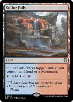 MTG Bloomburrow Commander - Sulfur Falls - Image 1