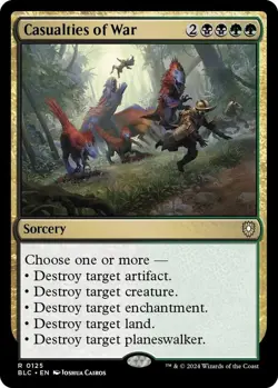 MTG Bloomburrow Commander - Casualties of War - Image 1