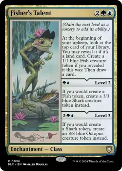 MTG Bloomburrow Commander - Fisher's Talent - Image 1