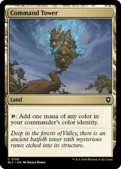 MTG Bloomburrow Commander - Command Tower - Image 1