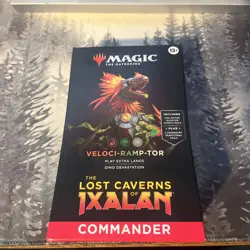 MAGIC THE GATHERING The Lost Caverns of Ixalan Commander Deck Veloci-Ramp-Tor - Image 1