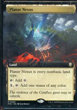 2024 Magic the Gathering Planar Nexus Land Near Mint - Image 1