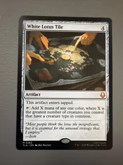 MTG White Lotus Tile Regular Avatar: The Last Airbender # 262 NM - Image 1