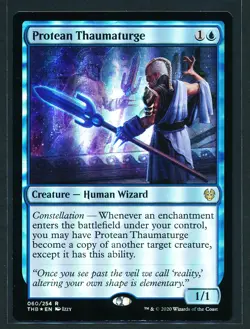 Protean Thaumaturge - Foil - Magic MTG 2020 Theros Beyond Death - NM/M - Image 1