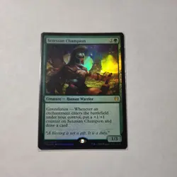 Setessan Champion FOIL X1 THB Theros Beyond Death 198/254 R - Image 1