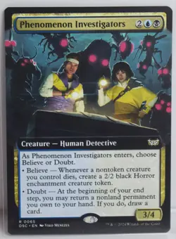 Phenomenon Investigators [New, Near Mint] Extended Art {Duskmourn: Commander} - Image 1