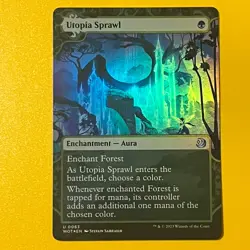 Utopia Sprawl | Foil | U | 63 | Wilds of Eldraine: Enchanting Tales | MTG - Image 1