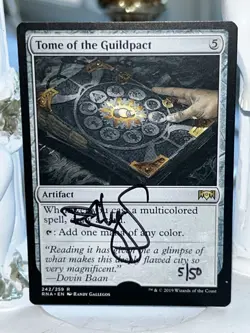 MTG Artist Proof Randy Gallegos / Tome of the Guildpact Magic the Gathering - Image 3