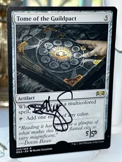 MTG Artist Proof Randy Gallegos / Tome of the Guildpact Magic the Gathering - Image 4