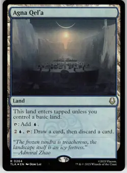 MTG Agna Qel'a Foil NM Avatar: The Last Airbender Magic 264 - Image 1