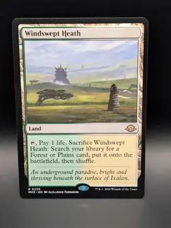 MTG - Windswept Heath - Land G/W - MH3 235 - Rare - NM - Image 1