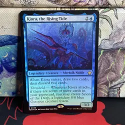 Kiora, the Rising Tide #0045 Foundations FOIL NM - Image 1