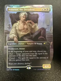 Astarion, the Decadent (Rainbow Foil) Secret Lair Drop Foil NM JL - Image 1