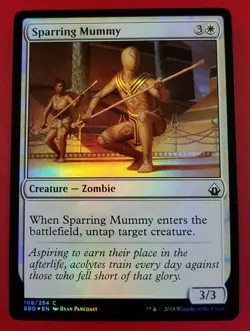 1x Sparring Mummy | FOIL | Battlebond | MTG Magic Cards - Image 1