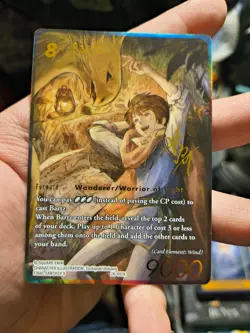 Final Fantasy TCG Gunslinger In The Abyss Bartz 26-053L Full Art Signature - Image 1