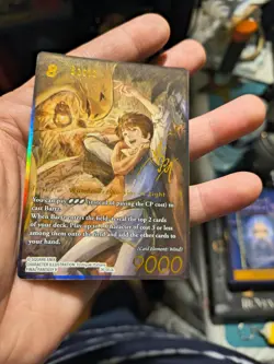 Final Fantasy TCG Gunslinger In The Abyss Bartz 26-053L Full Art Signature - Image 2