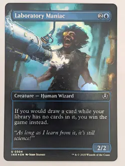 (Foil) Laboratory Maniac (Borderless) (304) Innistrad Remastered Mtg NM - Image 1