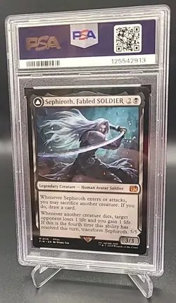 Sephiroth, Fabled SOLDIER Final Fantasy Regular * PSA 9 * ** NEW LOW PRICE ** - Image 2