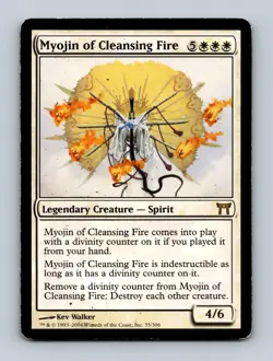 Myojin of Cleansing Fire Champions of Kamigawa Non-Foil MTG NM - Image 1