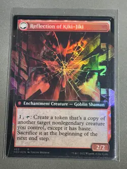 MTG - Fable of the Mirror Breaker - Extended Art FOIL - NEO #465 - Image 2