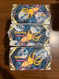 2022 Pokemon TCG Sword & Shield Silver Tempest Sealed Booster Box Lot of 3 - Image 2