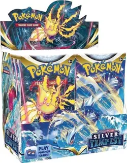 2022 Pokemon TCG Sword & Shield Silver Tempest Sealed Booster Box Lot of 3 - Image 3