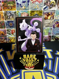 Team Rocket Mewtwo - Pokemon TCG - Card Sleeves - Sealed New - Image 1