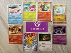 Pokemon KFC Limited Promo Set Charizard Pikachu Indonesia Exclusive EX-LP - Image 1
