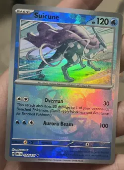 Suicune 024/131 - Prismatic Evolutions Master Ball Pattern Holo Pokemon TCG NM! - Image 2