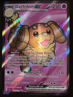Dachsbun ex HP 250 - 160/142 Sv07: Stellar Crown Holo Ultra Rare Pokemon Card - Image 1