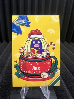 Jinx - Cracked Ice Holo - Christmas Card Database - Pokemon NM - Image 1