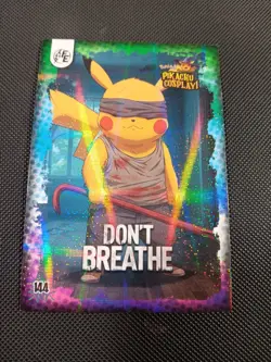 Don't Breathe (Pikachu) #144 - Galaxy Holo - Electric Pikachu Cosplay - Pokemon - Image 1