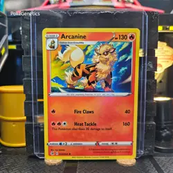 Arcanine Fusion Strike Pokemon TCG 033/264 Sword & Shield Rare - Image 1
