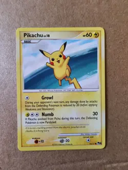 Pokemon Pikachu 15/17 Pop Series 9 - Image 1