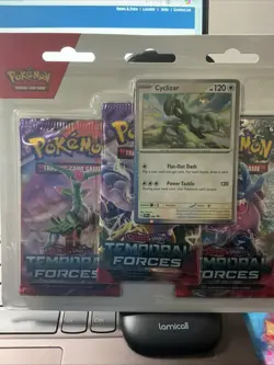 Pokemon Cards - Scarlet & Violet Temporal Forces - CYCLIZAR BLISTER PACK - Image 1