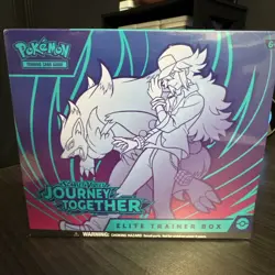 Pokemon TCG Scarlet Violet Journey Together Elite Trainer Box ETB Ships FAST - Image 1