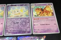 Fidough Dachsbun Pokemon TCG Collection Set of 5- 4 English 1 JP EX R-Holo NM/M - Image 3