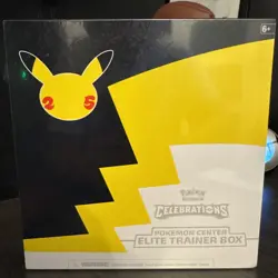 Pokemon Center PC TCG Celebrations ETB Elite Trainer Factory Sealed Box 820650829147 - Image 1