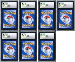 Pokemon CGC 10*7 GEM MINT Flapple & Flareon Holo Set 2024 CSGC S.Chinese - Image 2