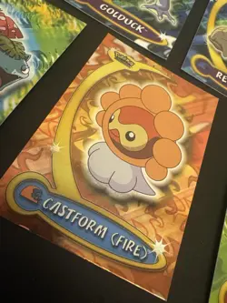 7 Pokemon Topps Cards 1 Holo All in Great Condition - Image 3