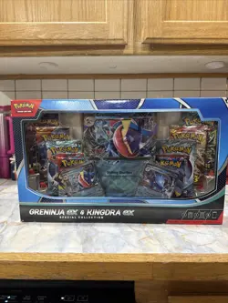 Pokemon Greninja ex & Kingdra ex Special Collection - New & Sealed - Image 1