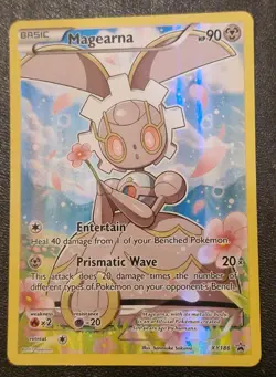 Black Star Promo Pokemon Card Magearna XY186 Full Art NM - Image 1