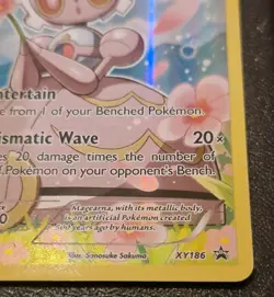 Black Star Promo Pokemon Card Magearna XY186 Full Art NM - Image 3