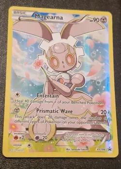 Black Star Promo Pokemon Card Magearna XY186 Full Art NM - Image 4