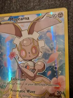 Black Star Promo Pokemon Card Magearna XY186 Full Art NM - Image 5