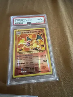 PSA 10 GEM MINT 2016 Pokemon 11/108 Reverse Holo Charizard XY Evolutions #57203B - Image 1