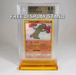 BGS 9.5 GEM MINT 2019 POKEMON SUN &MOON HIDDEN FATES SUDOWOODO SHINY VAULT #SV20 - Image 1