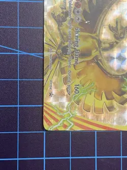 Pokemon TCG Ho-Oh Break XY154 Black Star Promo Card Moderate - Heavy Played - Image 4