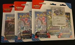 Pokemon Booster Packs Twilight Masquerade Lot Of 3 - Image 1