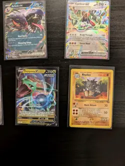 20 Pokemon Cards Bulk- V/EX Ultra Rare Card - With Holos - Pokemon TCG Bulk Lot - Image 4